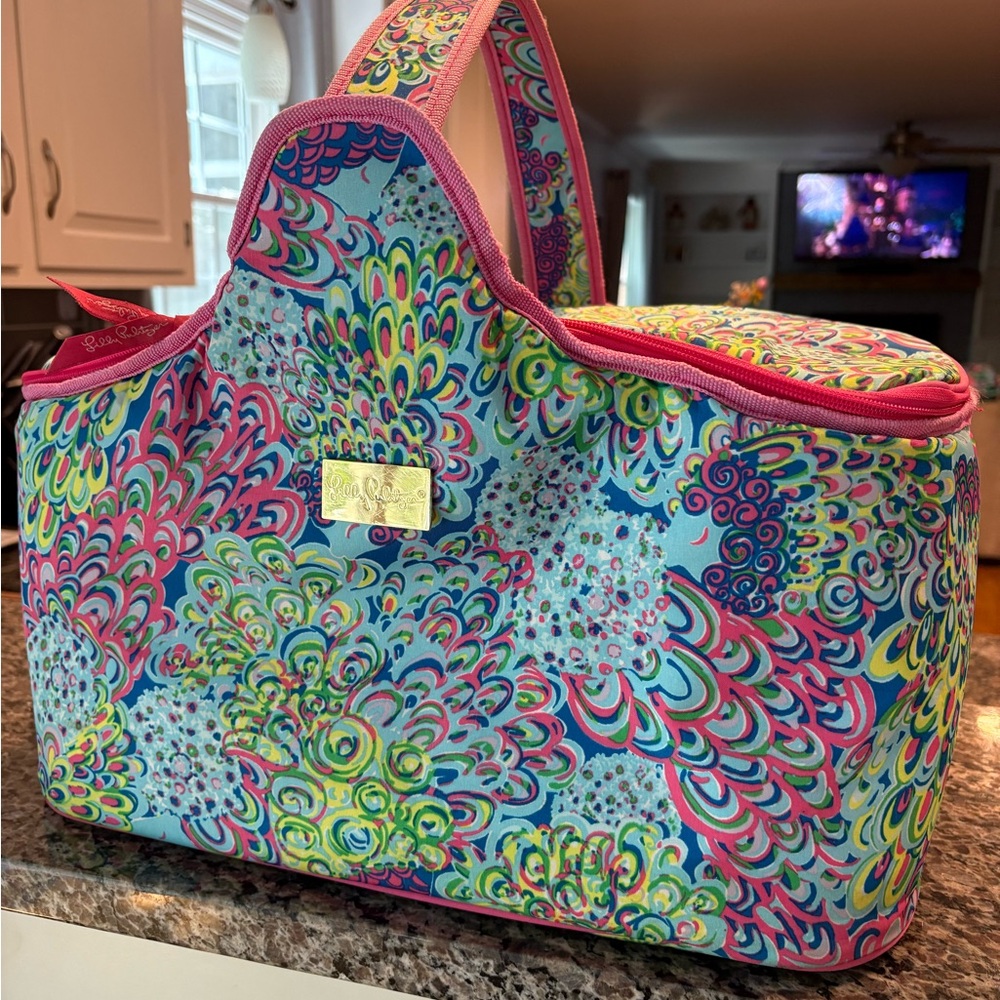 Lilly Pulitzer Cooler Basket Bag